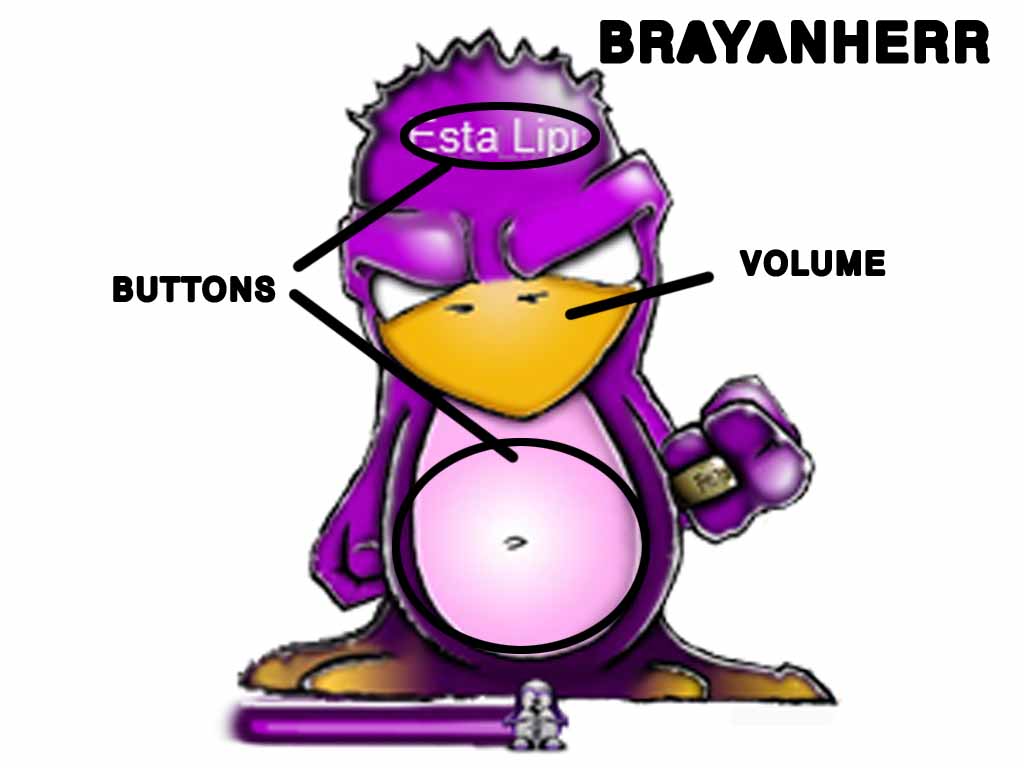 purple tux